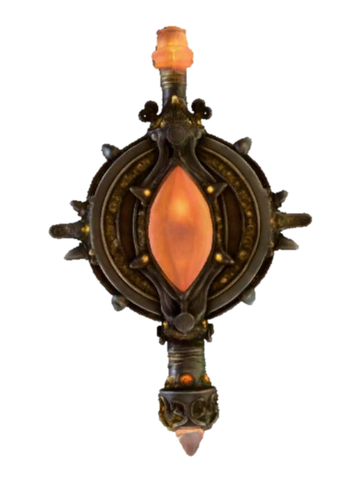 Mythical, high detail, magical device. 3D model, vytvořený pomocí AI