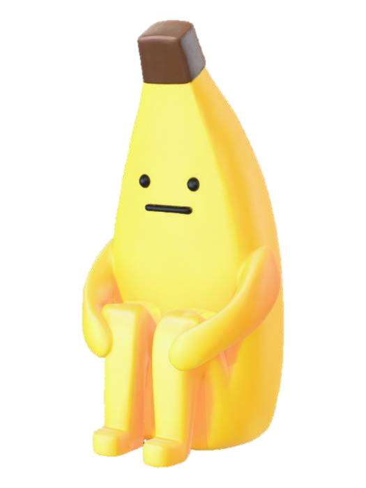 3D model for Banana Contemplation