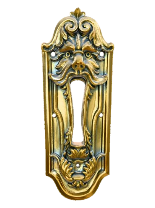 3D model for Lion's light switch cover, with hole in the center