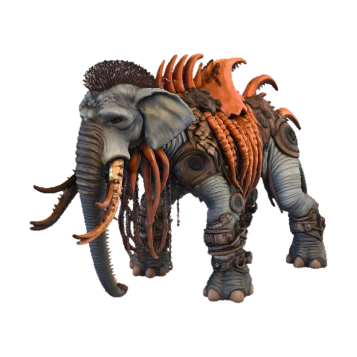 3D model for Cyber-Elephant of the Apocalypse