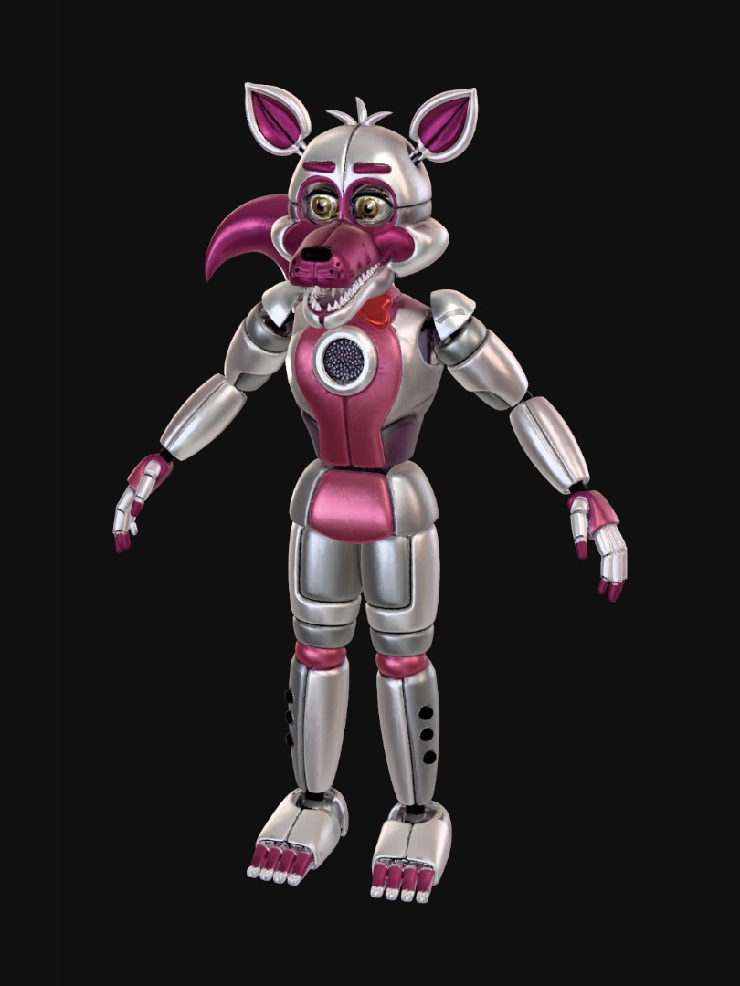 Fnaf Pink Rabbit «Pink Animatronic Rabbit» — Загрузите бесплатные 3D-модели, созданные ...