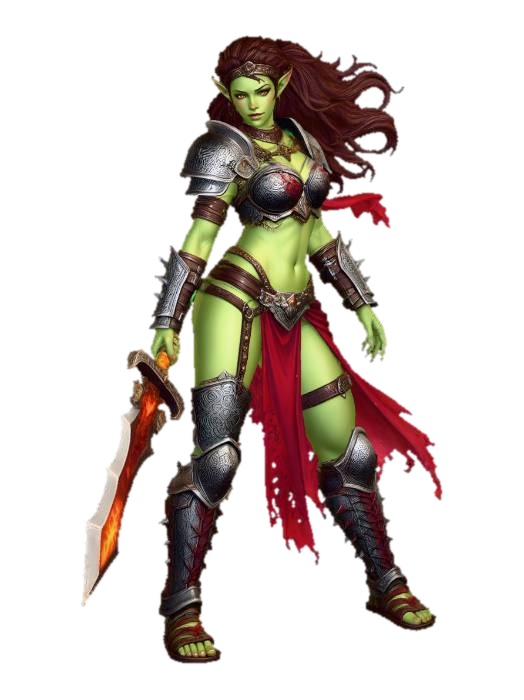 Emberblade Warrior Woman