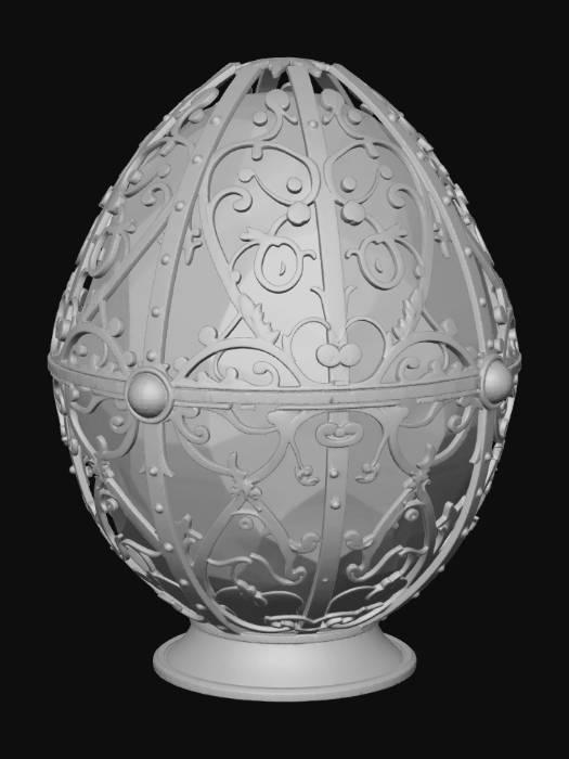 "Latticed Iron Easter Egg, #EasterEgg2026#" - Download free 3D models ...