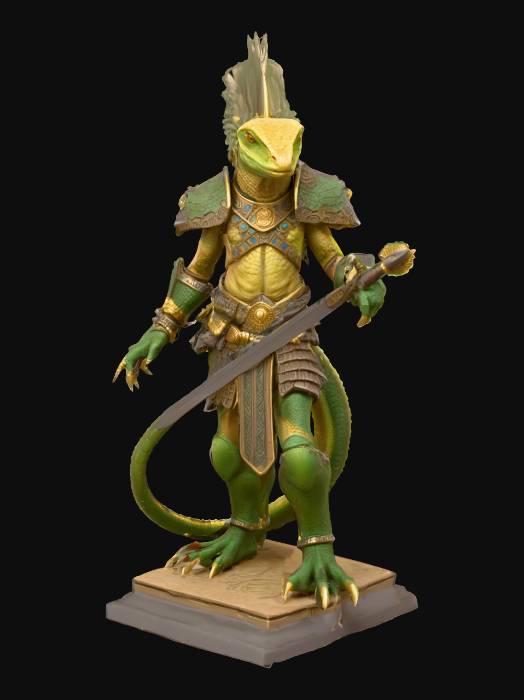 Commanding Lizard