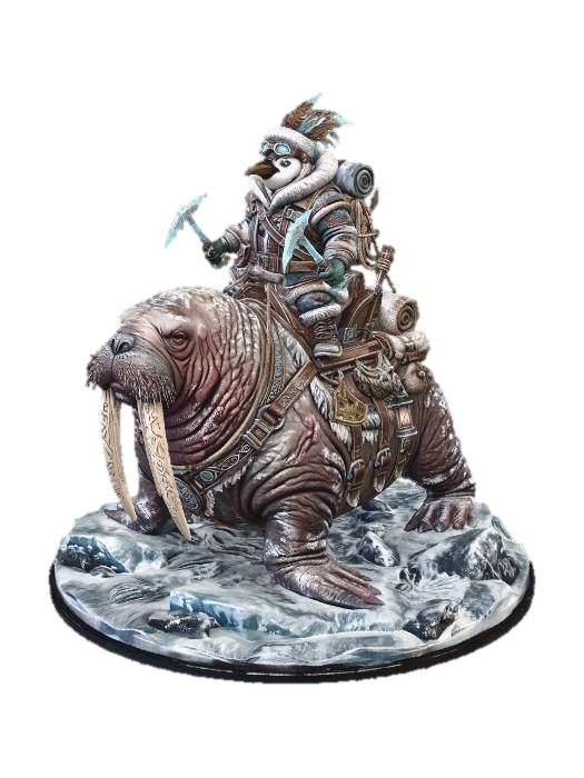 3D model for Artic Penguin Expedition on Walrus