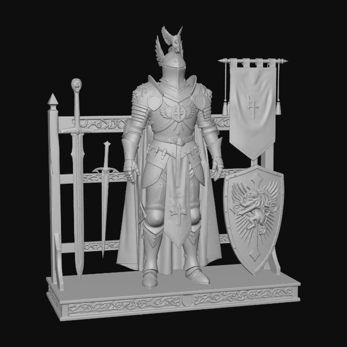 Knight Armor Rack