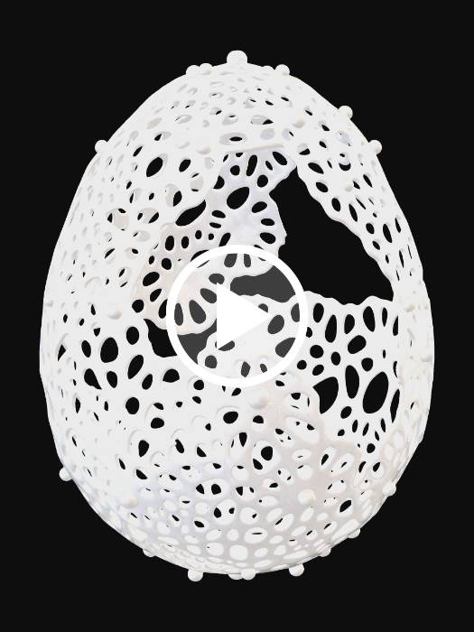 "Pearl Lace Sphere, #EasterEgg2026#" - Descarga modelos 3D gratuitos ...