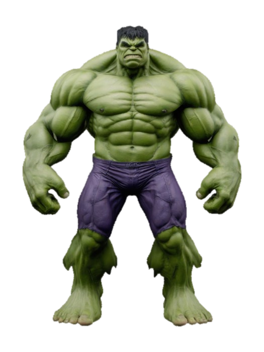 3D model for Hulk