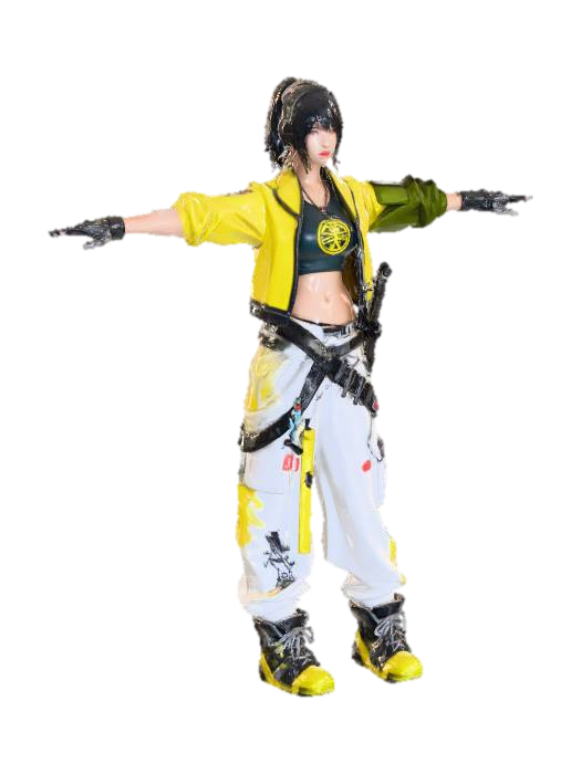 3D model for Warrior of the Streets
