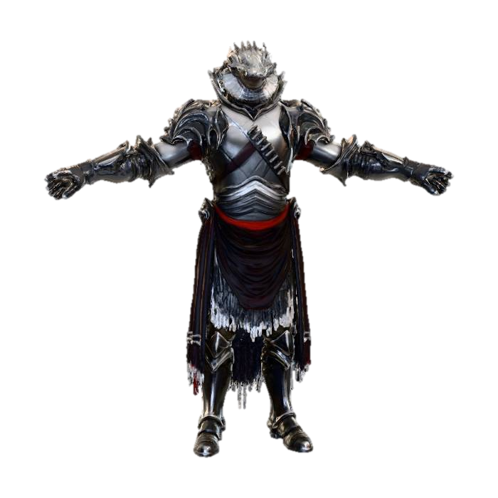 3D model for Dragon Knight's Resolve