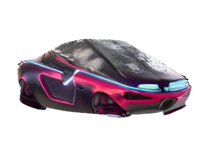 3D model for Futuristic Hovercraft