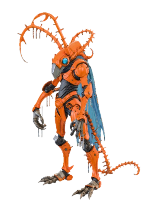 3D model for Mecha Insectoid Warrior
