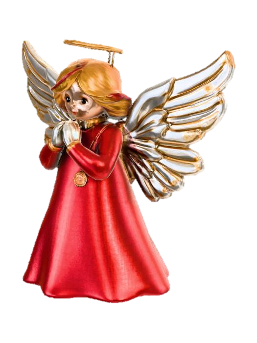 Angel of Serenity 3D model, vytvořený pomocí AI
