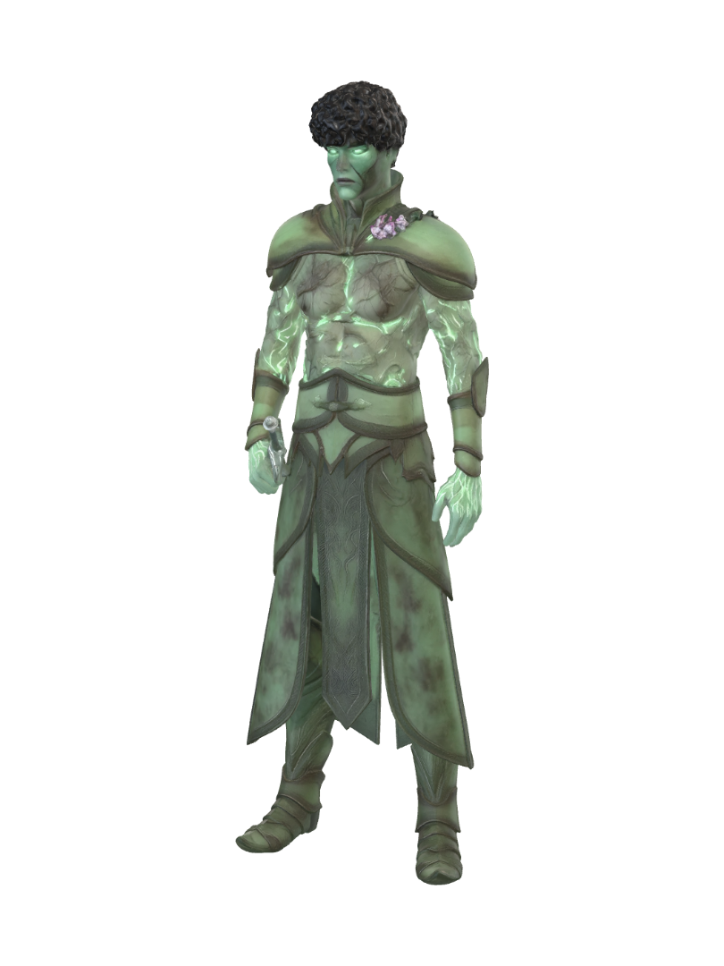 Modelong 3D ng Verdant Warlord, ginawa ng AI