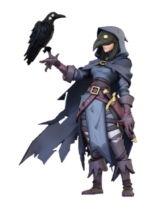 3D model for Raven Keeper