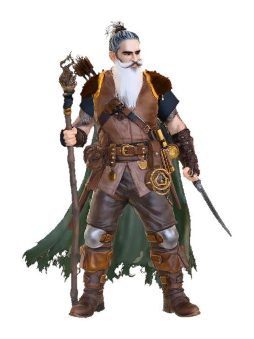 3D model for Sparrow the Underdark Guide