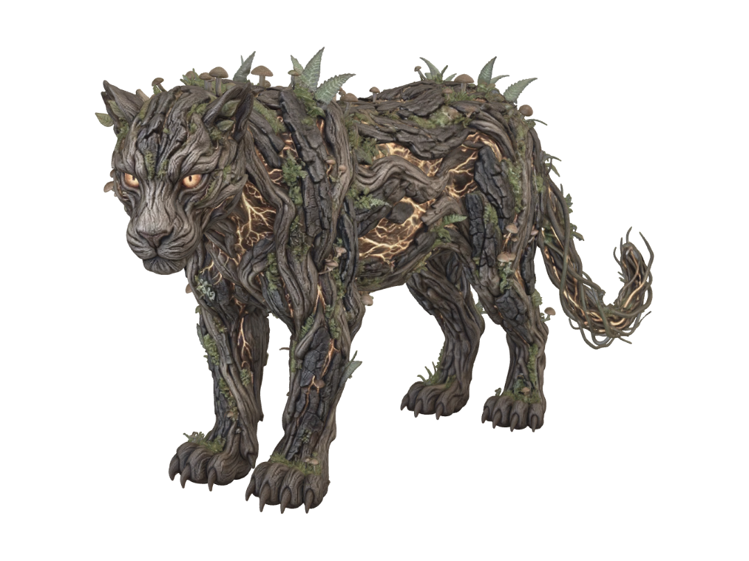 Sylvanus 3D model, vytvořený pomocí AI