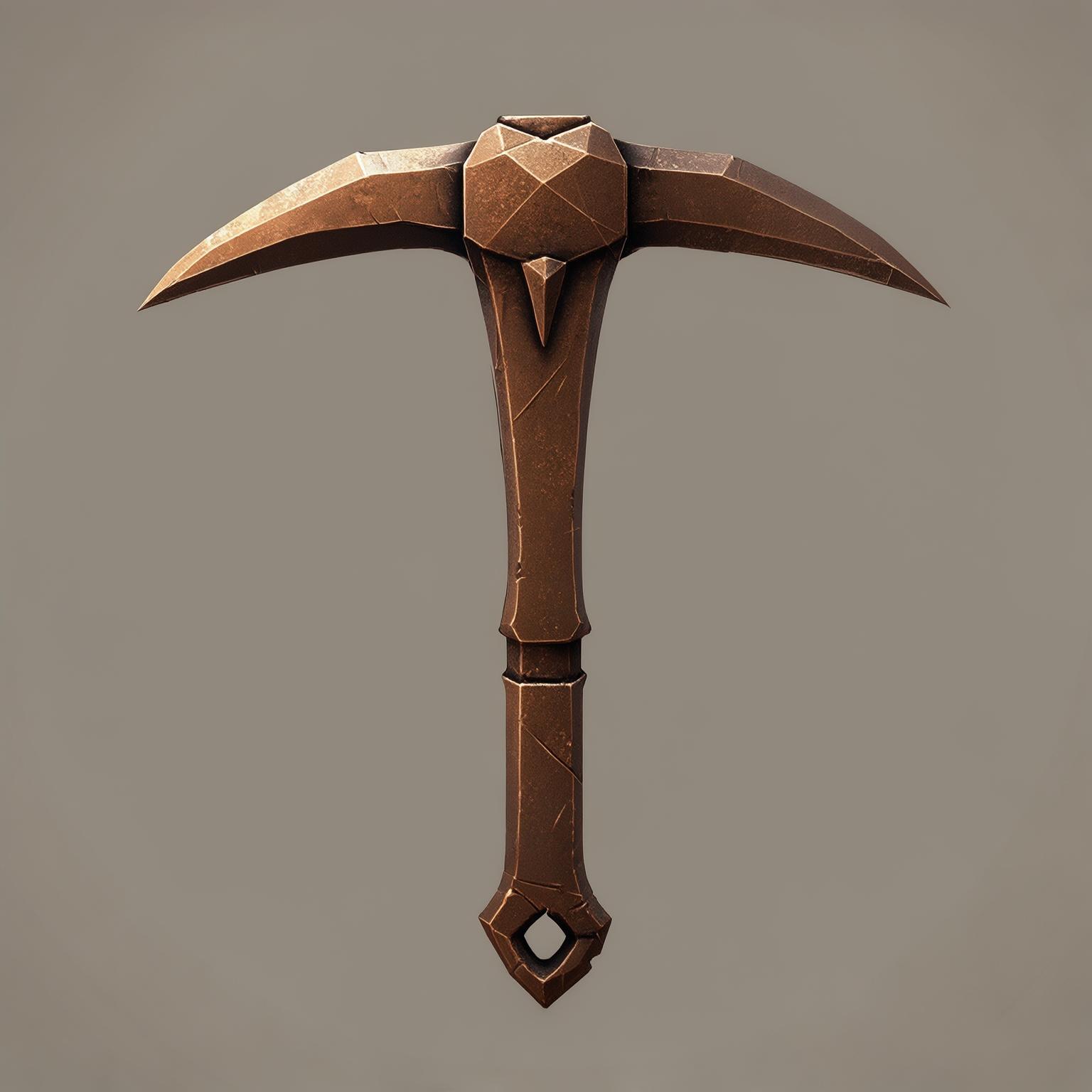 Magic Picaxe Pickaxes - A 3D model collection generated with Meshy - Meshy