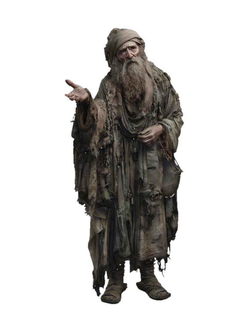 The Ragged Hermit – Download Free 3D Model | Meshy