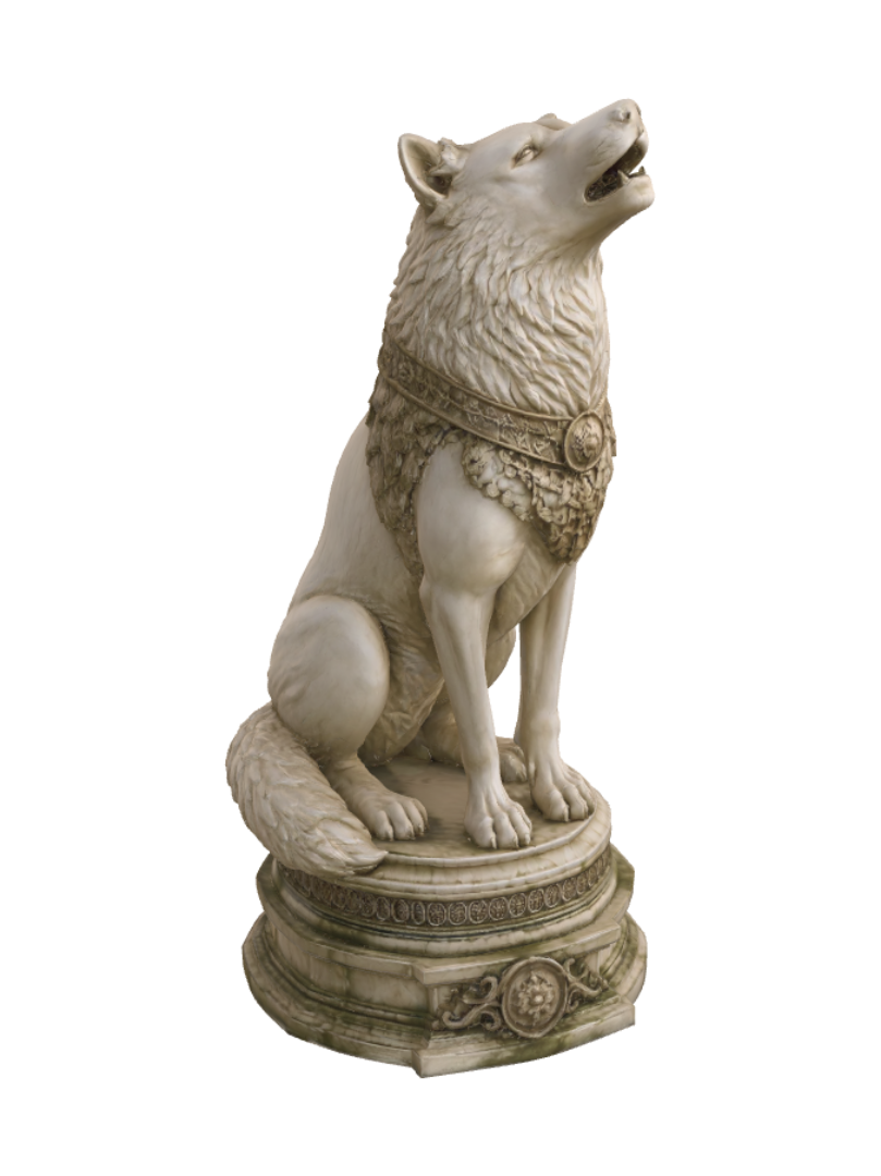The Regal Howl 3D model, vytvořený pomocí AI