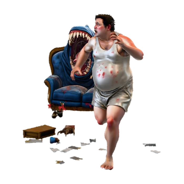3D model for Couch Monster Escape
