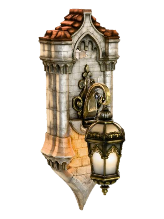 3D model for Gothic Stone Lantern