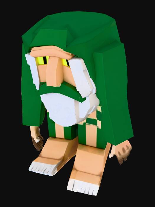 Pixelcore Wizard «Pixel Wizard» — Загрузите бесплатные 3D-модели, созданные @Lordkitty с ...