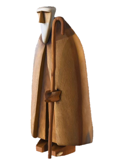 Wooden Guardian, #Christmas2025# 3D model, vytvořený pomocí AI