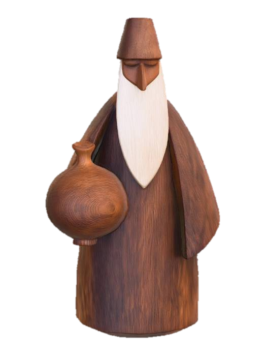 3D model for The Wooden Sage, #Christmas2025#