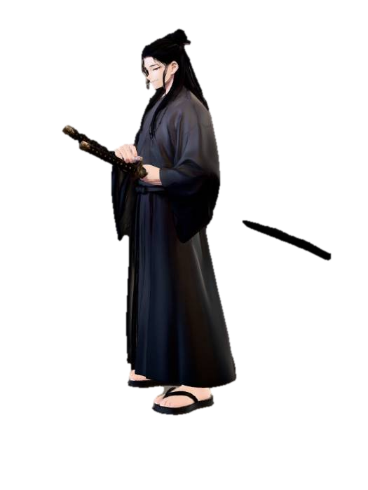 3D model for Midnight Samurai