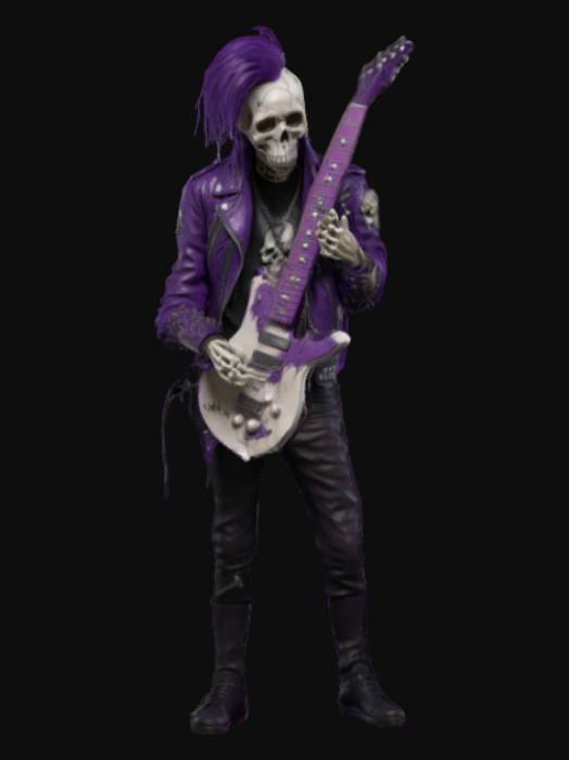 «Skull Rocker» — Загрузите бесплатные 3D-модели, созданные @sbutabi72 с ...