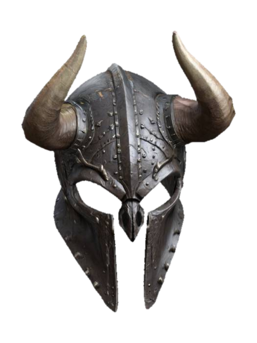 3D model for Ultra detailed dark fantasy warrior helmet with demonic horns, blood, chopper patterns., detailde masterpiece, realistic