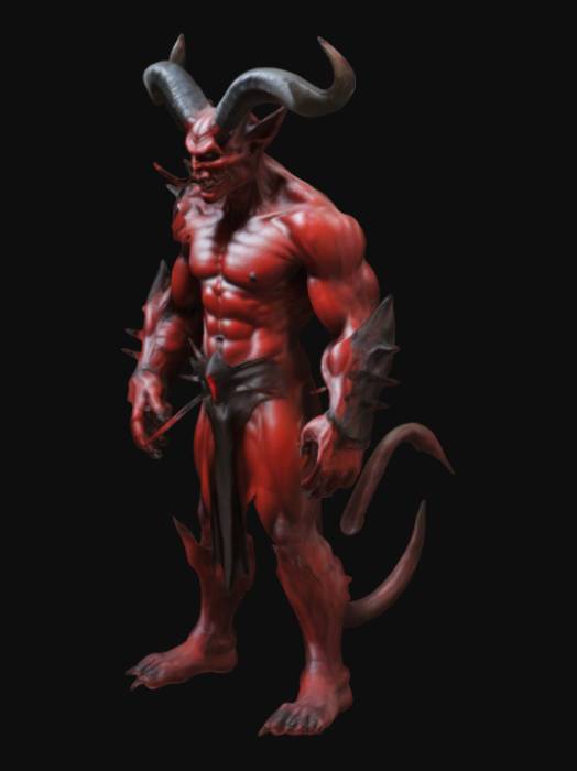 "devil" - Download free 3D models generated with Meshy AI by @jacobmitri