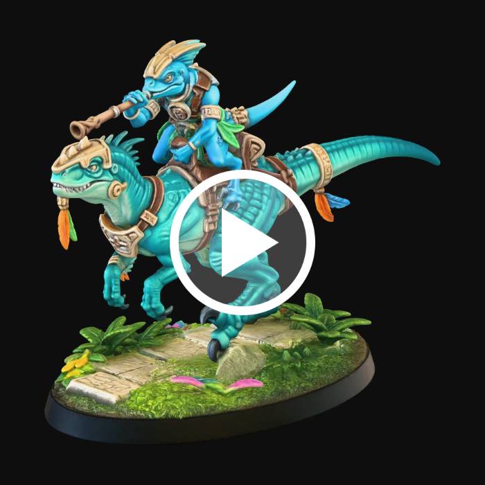 Saurian Raptor Rider
