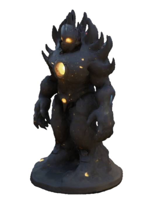 3D model for cosmic golem 8K