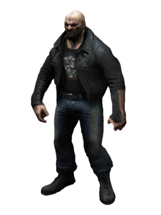 a realistic villian, grungy like Max Payne. no weapons, standing in a traditional T-pose used… 3D model, vytvořený pomocí AI