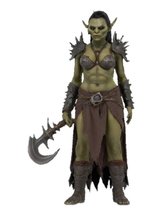 Lord of the Rings female mordor orc, full length portrait, masterpiece, high resolution 3D model, vytvořený pomocí AI
