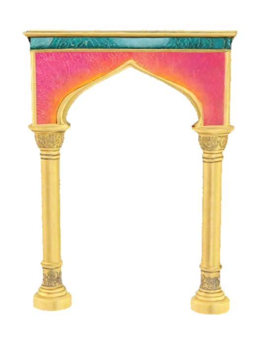 Standing Rigging Timber Ornate Archway Design – 무료 3D 모델 다운로드 | Meshy