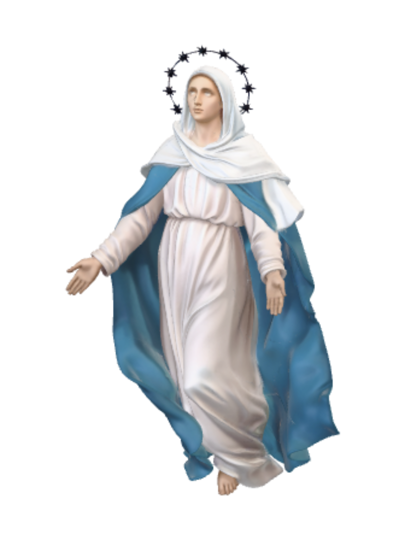 3D model for Our Lady of Light