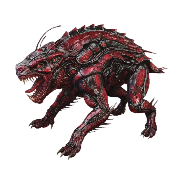 BIO CHips 01 3D model, vytvořený pomocí AI