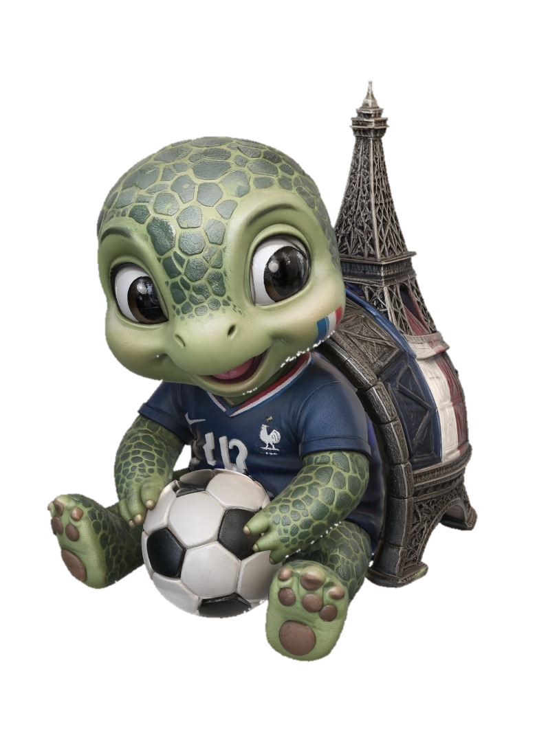 3D model for Parisian Soccer Turtle