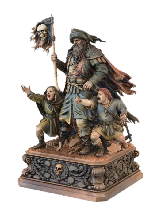 3D model for Pirate Trio 2