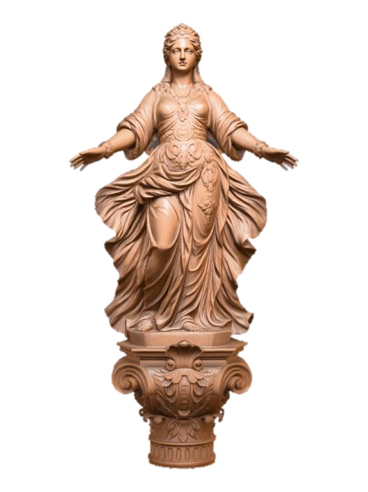 3D model for Bronze Virgin