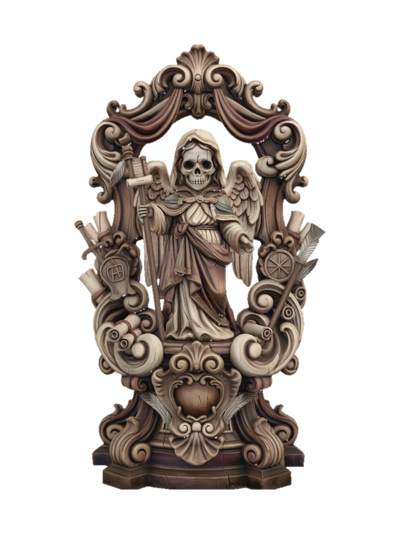 Hyper Real Monsters Hyper-realistic wooden… – Download gratis 3D-model | Meshy