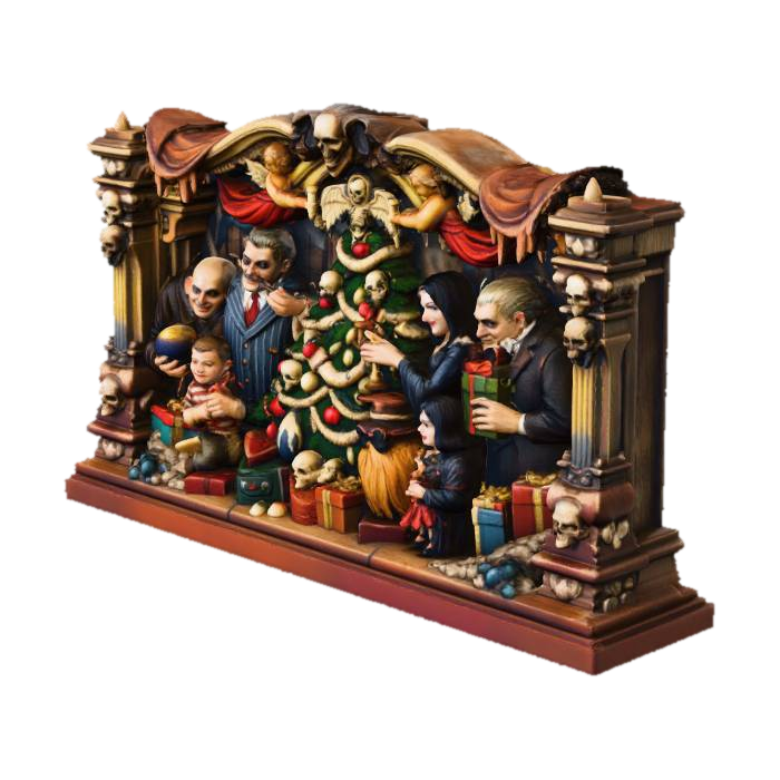 3D model for Addams Family Christmas