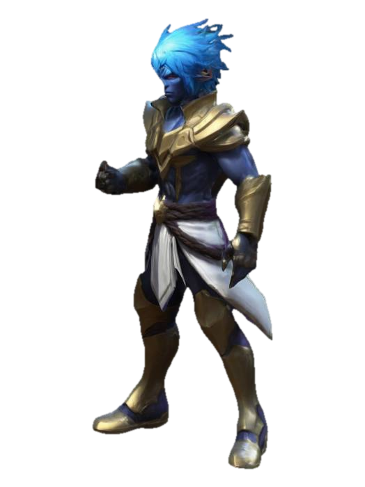 Ezrael champion 3d model from league of legends 3D model, vytvořený pomocí AI